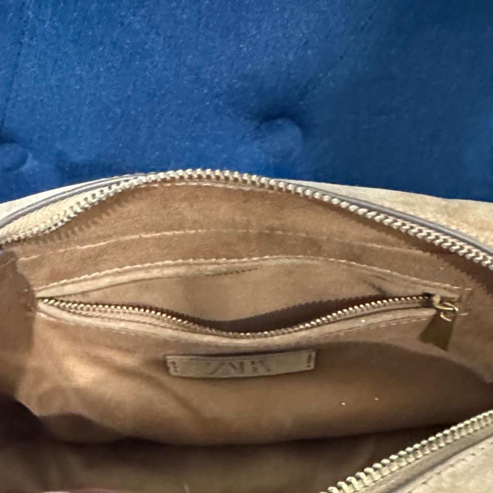 Zara Tan Crossbody Bag - Picture 2 of 8